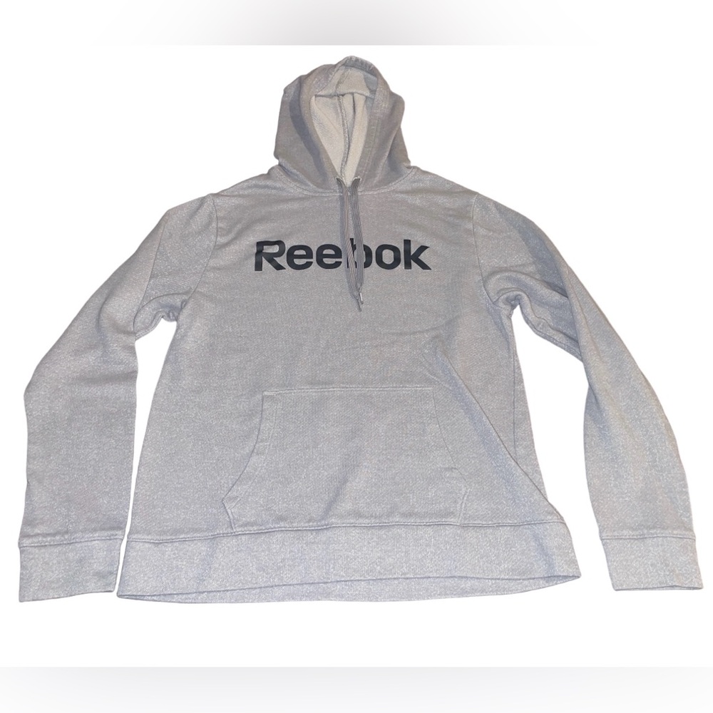 Reebok Juniors Boy/Girl Unisex Size Large Grey Pullover Hoodie